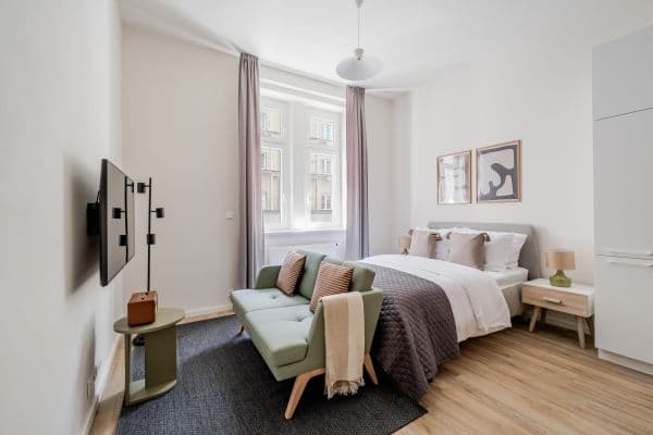 Pronájem bytu  30 m², Veletržní, Praha