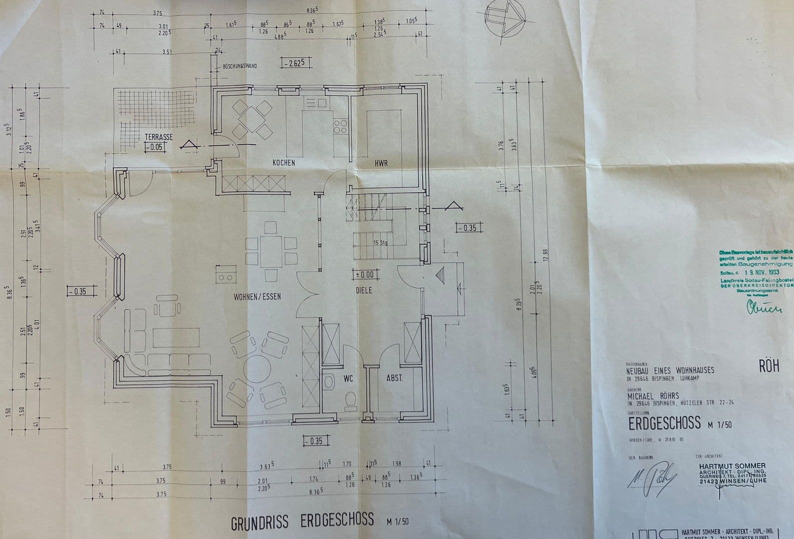 Prodej domu 200 m², pozemek 5.480 m², Luhkamp 5, Bispingen, Dolní Sasko Prodej domu 200 m², pozemek 5.480 m², Luhkamp 5, Bispingen, Dolní Sasko