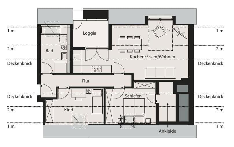 Pronájem bytu 3+1 74 m², Leonrodstrasse 18, München, Bavorsko Pronájem bytu 3+1 74 m², Leonrodstrasse 18, München, Bavorsko