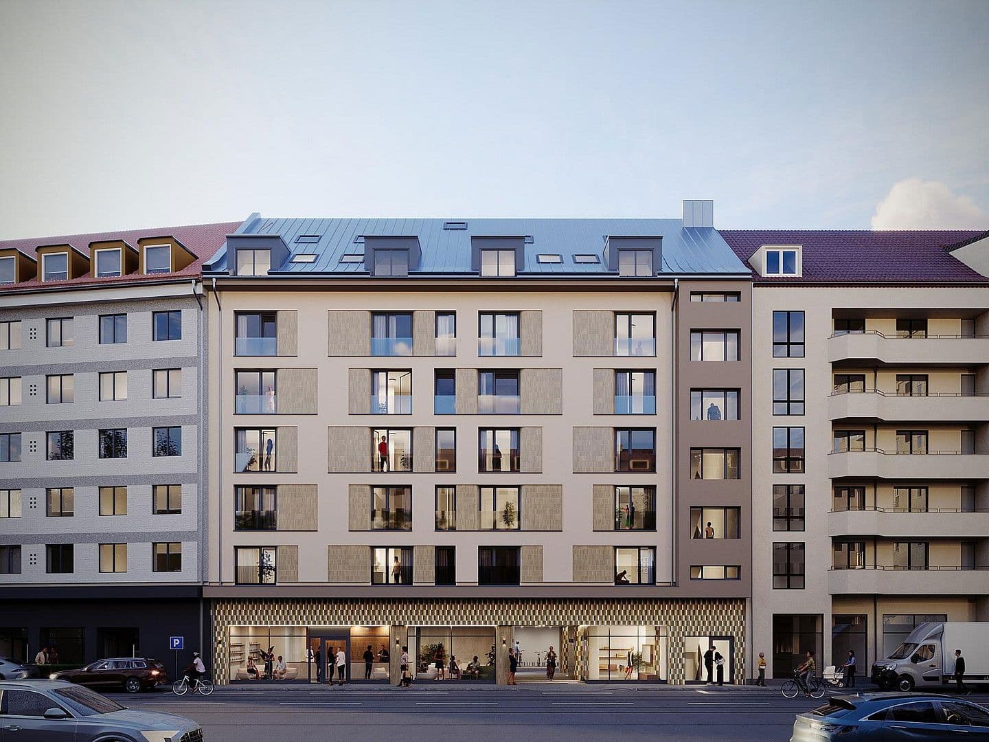 Pronájem bytu 3+1 74 m², Leonrodstrasse 18, München, Bavorsko Pronájem bytu 3+1 74 m², Leonrodstrasse 18, München, Bavorsko