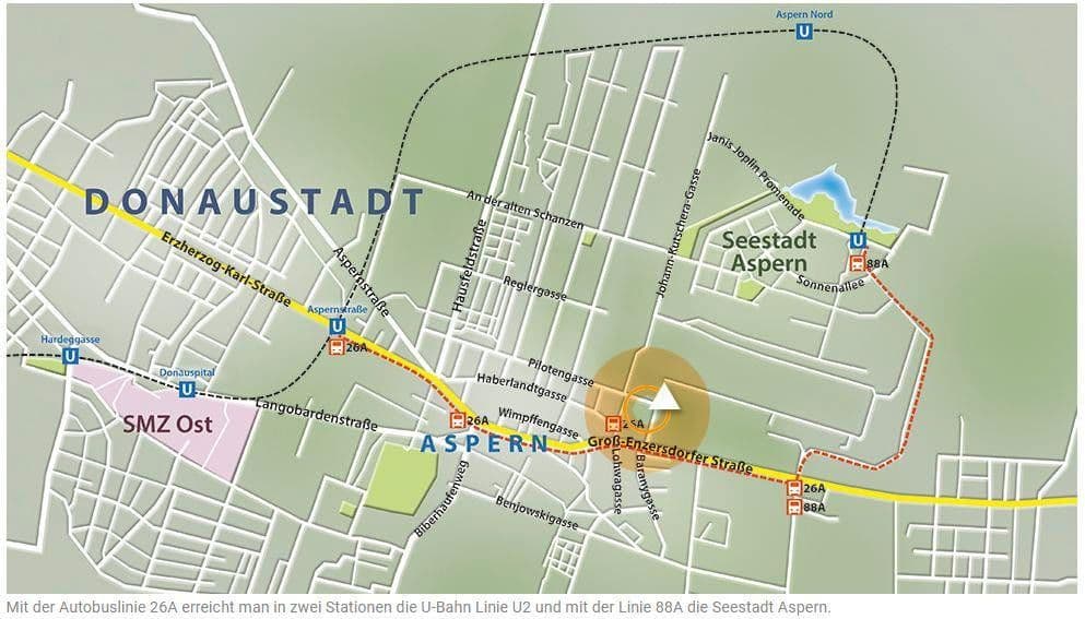 Pronájem bytu 2+1 43 m², Pilotengasse 118, Wien, Wien Pronájem bytu 2+1 43 m², Pilotengasse 118, Wien, Wien