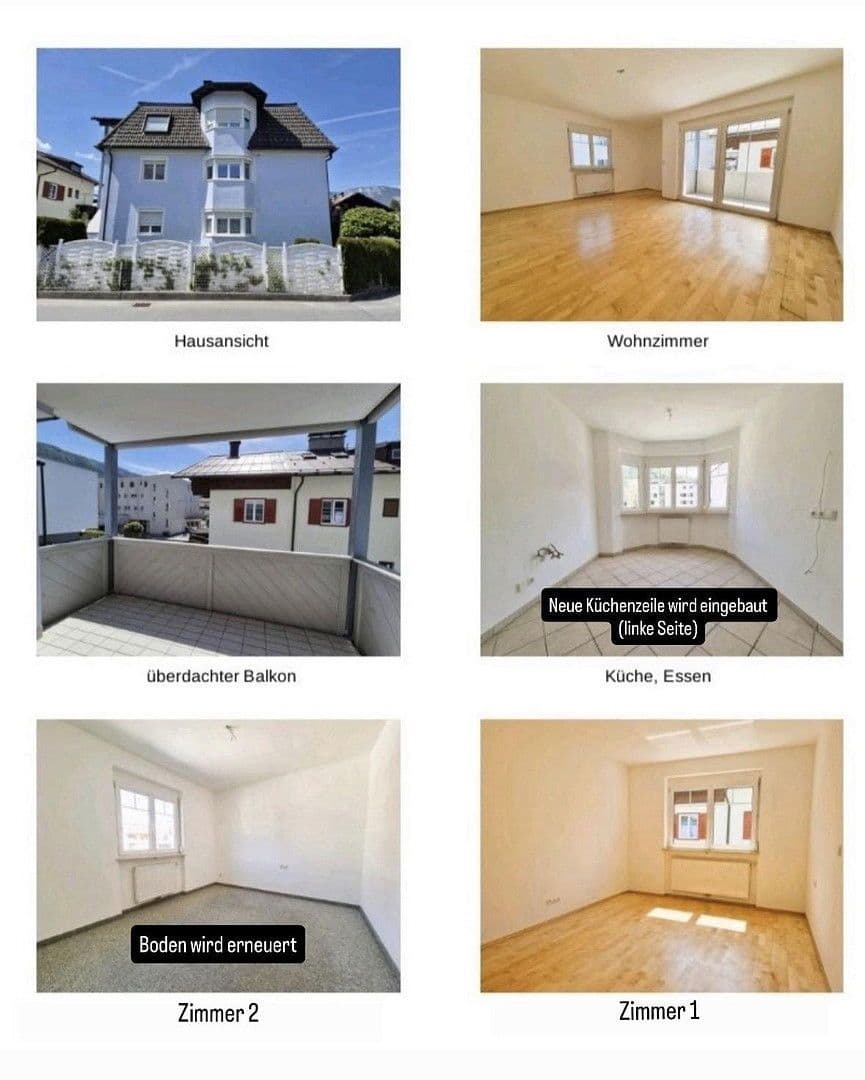 Pronájem bytu 3+1 82 m², Wörgl, Tyrolsko Pronájem bytu 3+1 82 m², Wörgl, Tyrolsko