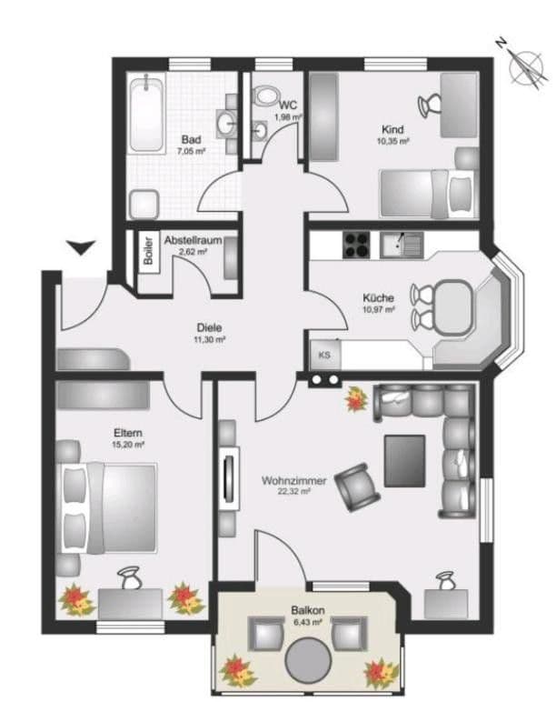 Pronájem bytu 3+1 82 m², Wörgl, Tyrolsko Pronájem bytu 3+1 82 m², Wörgl, Tyrolsko