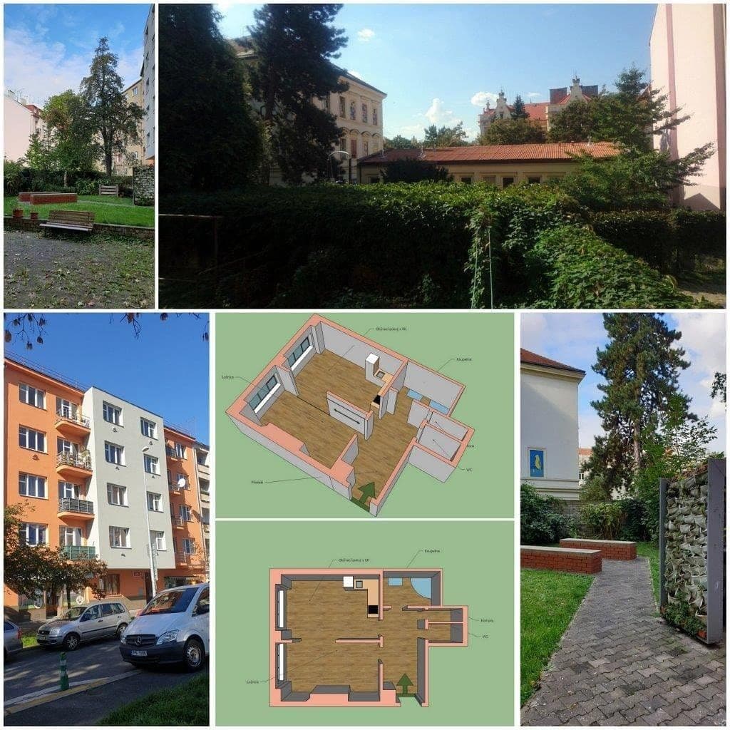 Pronájem bytu 2+kk 49 m², Levá, Praha, Praha Pronájem bytu 2+kk 49 m², Levá, Praha, Praha