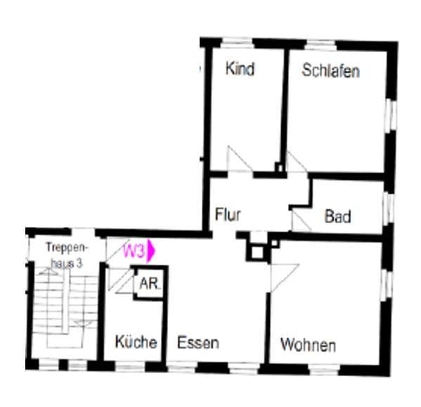 Pronájem bytu 4+1 105 m², Burglengenfeld, Bavorsko Pronájem bytu 4+1 105 m², Burglengenfeld, Bavorsko