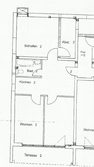 Pronájem bytu 2+1 67 m², Grenzach-Wyhlen, Bádensko-Württembersko Pronájem bytu 2+1 67 m², Grenzach-Wyhlen, Bádensko-Württembersko