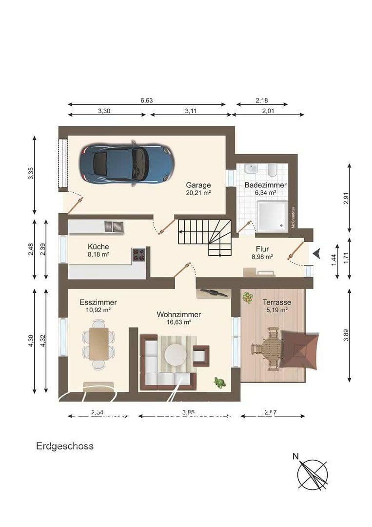 Prodej domu 95 m², pozemek 211 m², Magdeburg, Sasko-Anhaltsko Prodej domu 95 m², pozemek 211 m², Magdeburg, Sasko-Anhaltsko