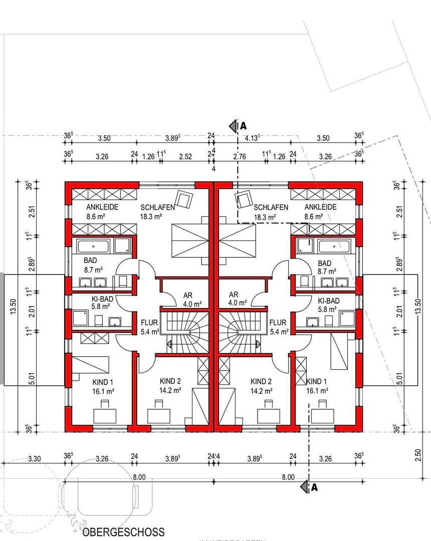 Prodej domu 173 m², pozemek 272 m², Im Kisselfließ 15a, Laudenbach, Bádensko-Württembersko Prodej domu 173 m², pozemek 272 m², Im Kisselfließ 15a, Laudenbach, Bádensko-Württembersko