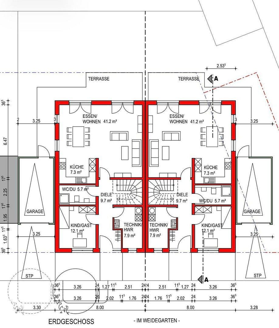 Prodej domu 173 m², pozemek 272 m², Im Kisselfließ 15a, Laudenbach, Bádensko-Württembersko Prodej domu 173 m², pozemek 272 m², Im Kisselfließ 15a, Laudenbach, Bádensko-Württembersko