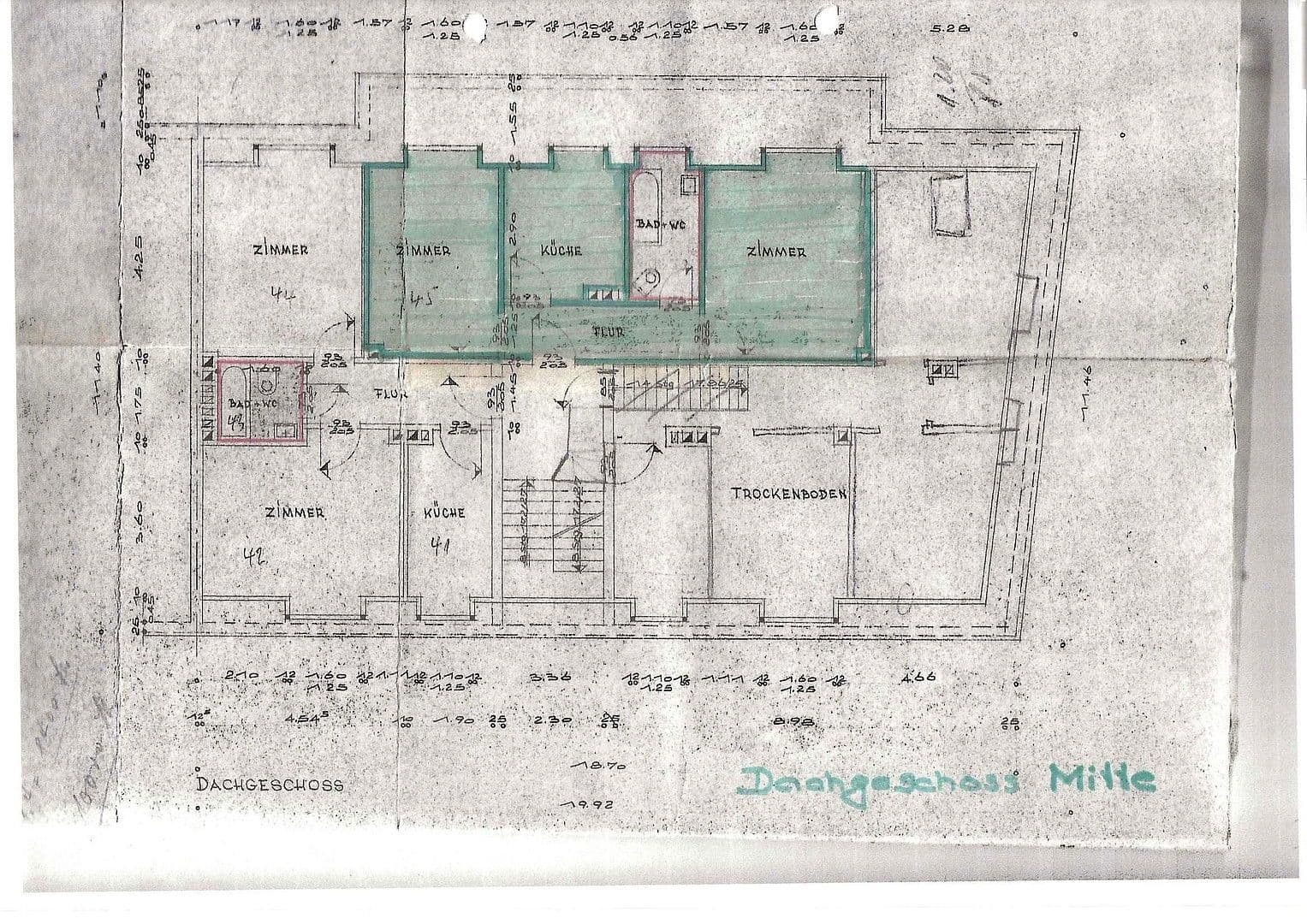 Pronájem bytu 2+1 41 m², Essen, Severní Porýní-Vestfálsko Pronájem bytu 2+1 41 m², Essen, Severní Porýní-Vestfálsko
