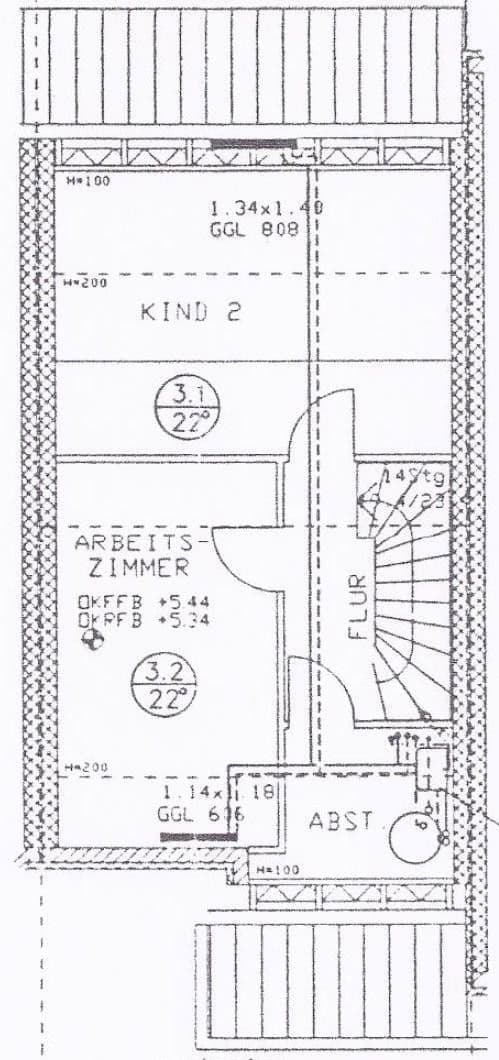 Prodej domu 107 m², pozemek 178 m², Nidderau, Hessen Prodej domu 107 m², pozemek 178 m², Nidderau, Hessen