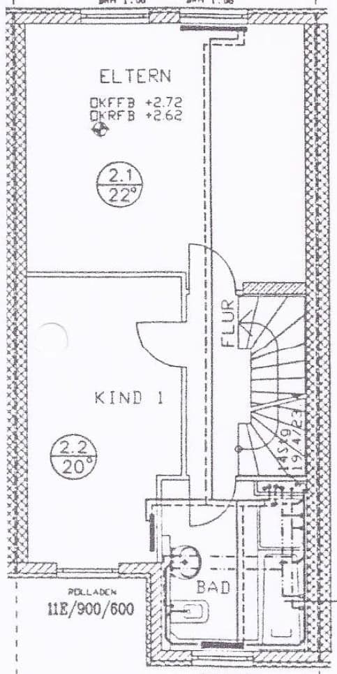 Prodej domu 107 m², pozemek 178 m², Nidderau, Hessen Prodej domu 107 m², pozemek 178 m², Nidderau, Hessen
