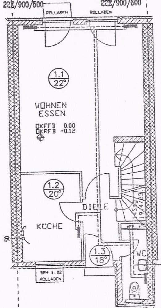 Prodej domu 107 m², pozemek 178 m², Nidderau, Hessen Prodej domu 107 m², pozemek 178 m², Nidderau, Hessen