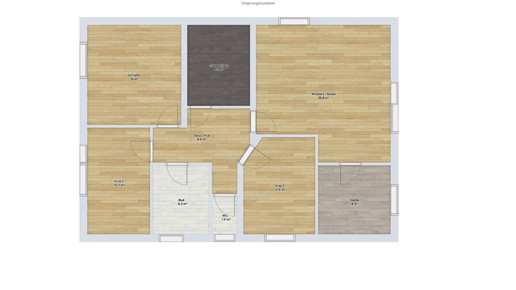 Pronájem bytu 4+1 86 m², Eichbrunnenweg 6, Obersulm, Bádensko-Württembersko Pronájem bytu 4+1 86 m², Eichbrunnenweg 6, Obersulm, Bádensko-Württembersko