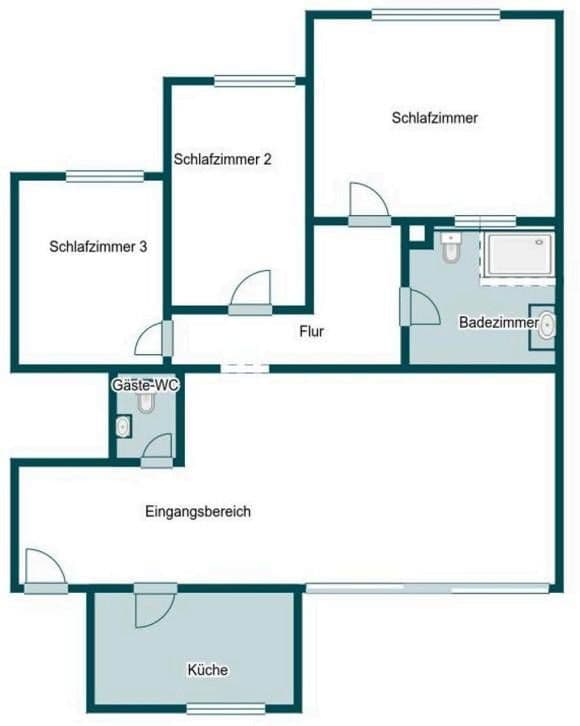 Pronájem bytu 4+1 113 m², Am Gottesberg 30, Bielefeld-Kirchdornberg, Severní Porýní-Vestfálsko Pronájem bytu 4+1 113 m², Am Gottesberg 30, Bielefeld-Kirchdornberg, Severní Porýní-Vestfálsko