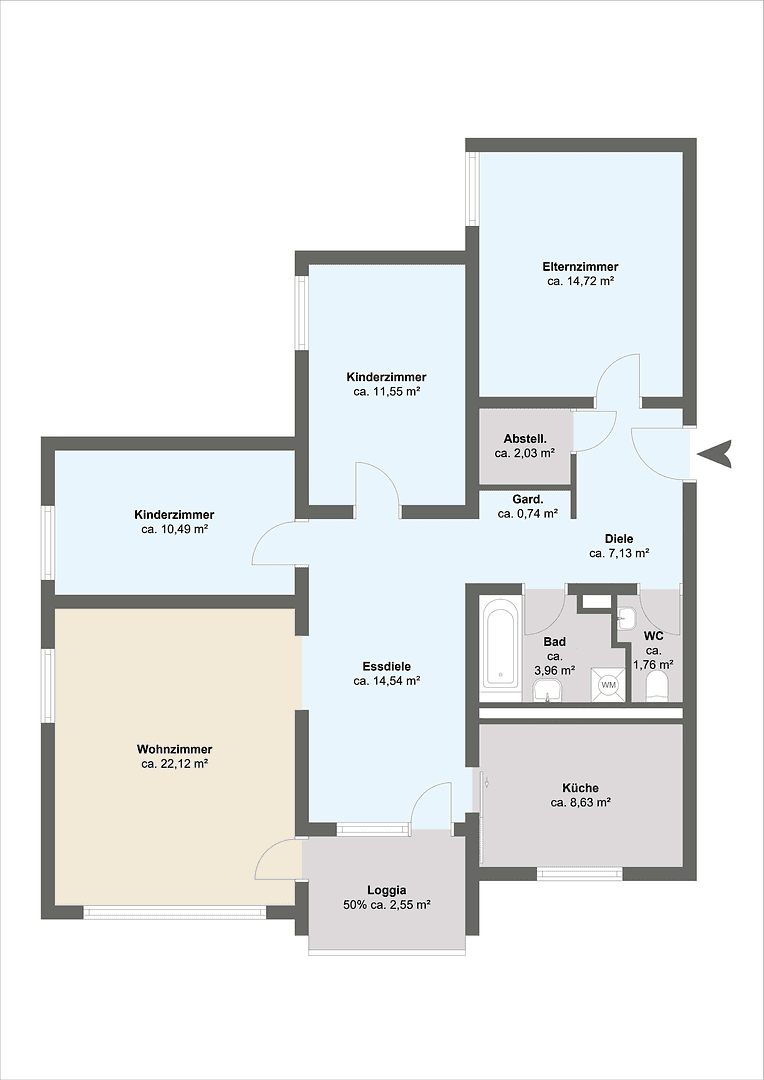 Prodej bytu 4+1 101 m², Blaustein, Bádensko-Württembersko Prodej bytu 4+1 101 m², Blaustein, Bádensko-Württembersko