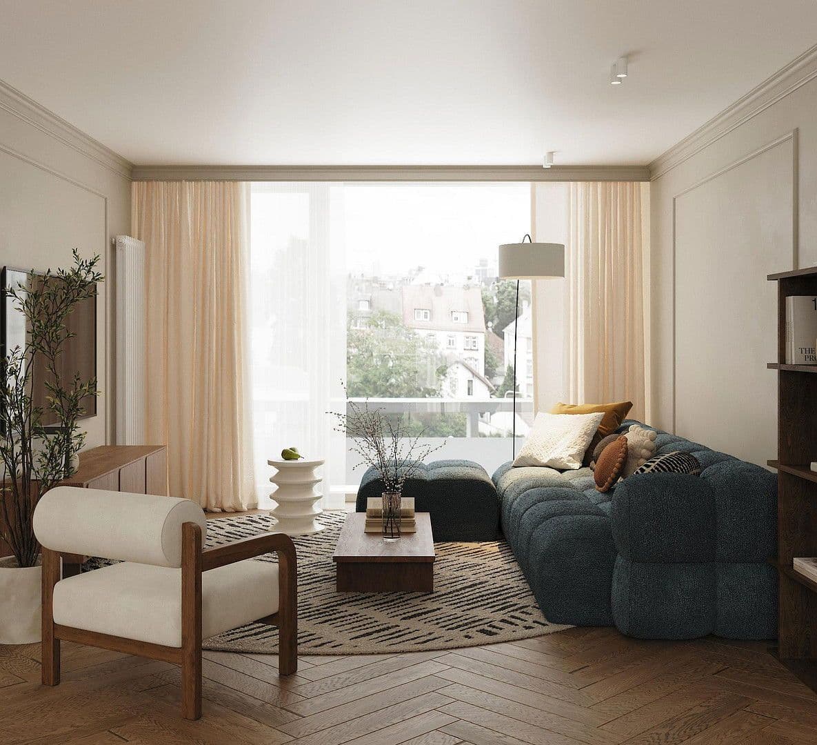 Pronájem bytu 3+1 114 m², Nymphenburger Straße 90c, München, Bavorsko Pronájem bytu 3+1 114 m², Nymphenburger Straße 90c, München, Bavorsko