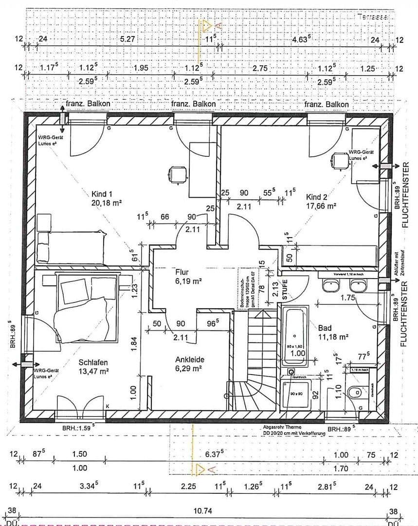 Prodej domu 142 m², pozemek 663 m², Aichhalden, Bádensko-Württembersko Prodej domu 142 m², pozemek 663 m², Aichhalden, Bádensko-Württembersko