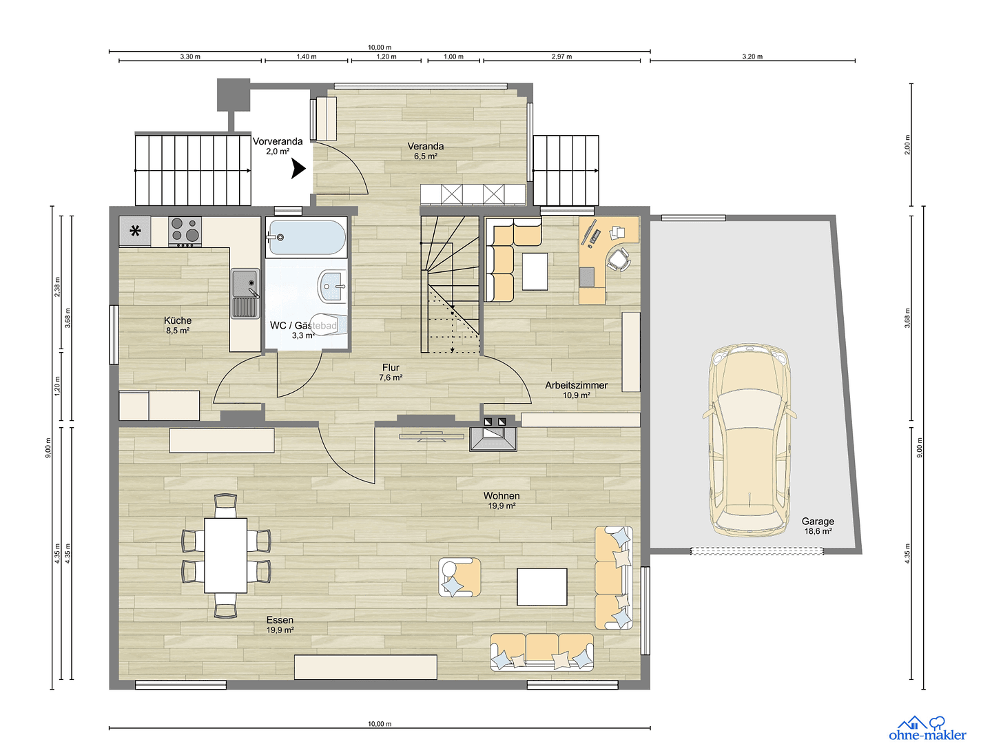 Prodej domu 162 m², pozemek 798 m², Berlin, Berlín Prodej domu 162 m², pozemek 798 m², Berlin, Berlín