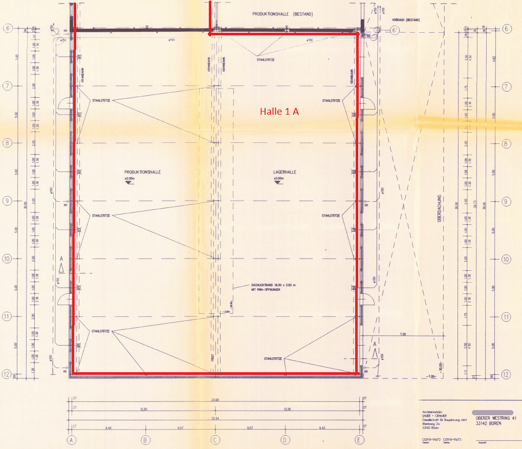 Pronájem nebytového prostoru 7.423 m², Oberer Westring 41, Büren, Severní Porýní-Vestfálsko Pronájem nebytového prostoru 7.423 m², Oberer Westring 41, Büren, Severní Porýní-Vestfálsko