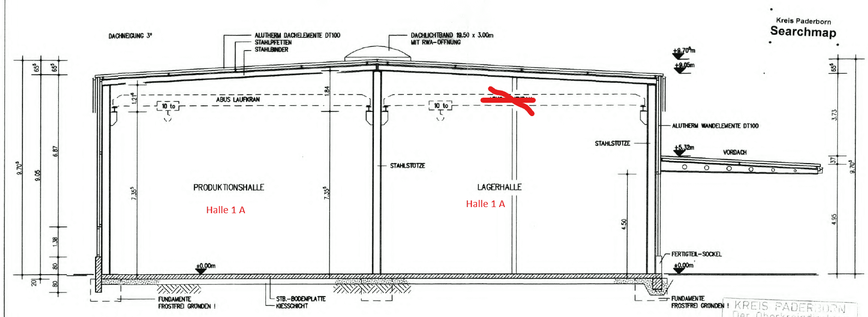 Pronájem nebytového prostoru 7.423 m², Oberer Westring 41, Büren, Severní Porýní-Vestfálsko Pronájem nebytového prostoru 7.423 m², Oberer Westring 41, Büren, Severní Porýní-Vestfálsko