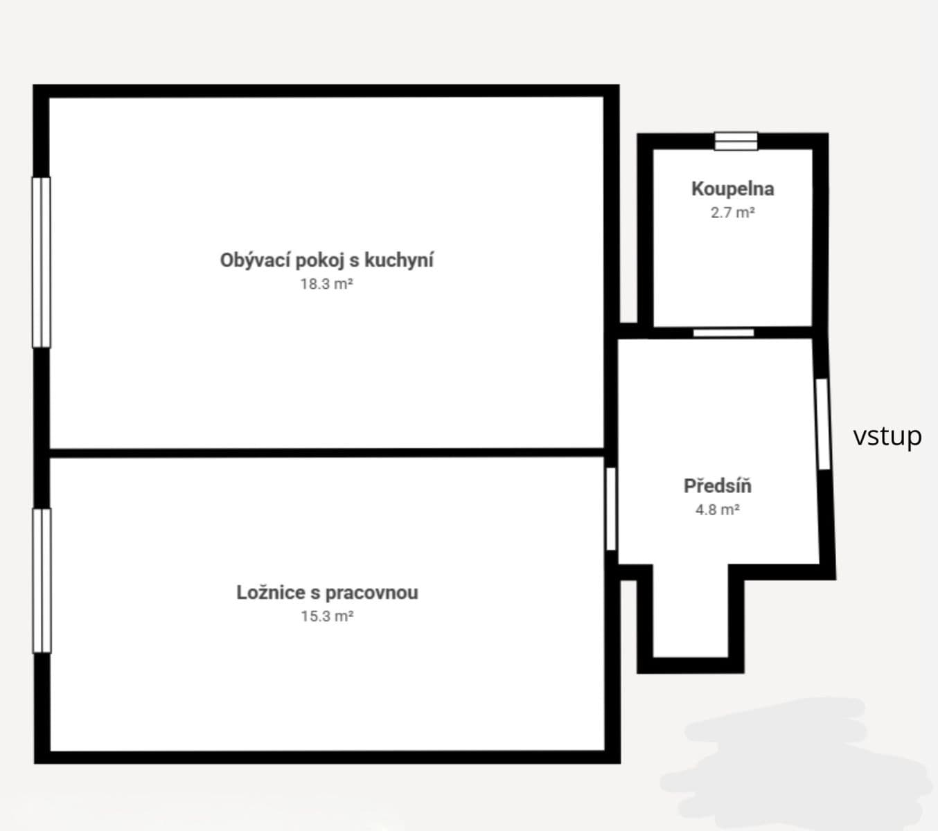 Prodej bytu 2+kk 45 m², Žerotínova, Praha, Praha Prodej bytu 2+kk 45 m², Žerotínova, Praha, Praha