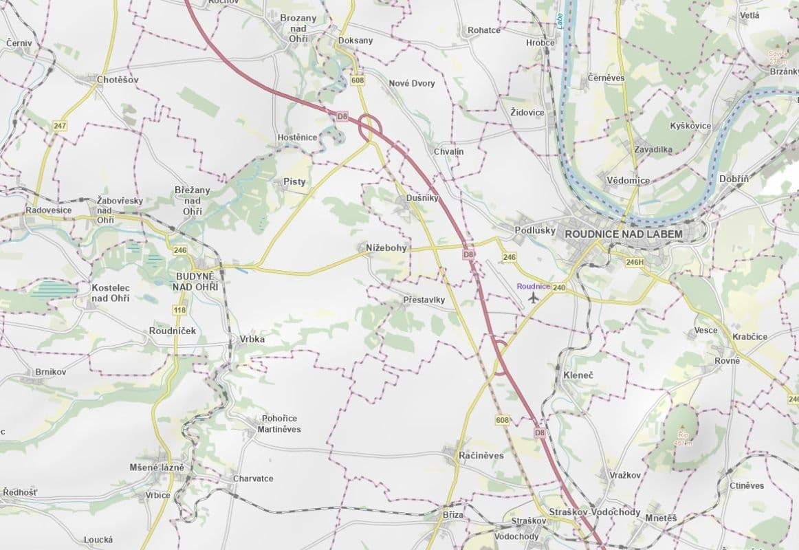 Prodej pozemku 10.506 m², Budyně nad Ohří, Ústecký kraj Prodej pozemku 10.506 m², Budyně nad Ohří, Ústecký kraj