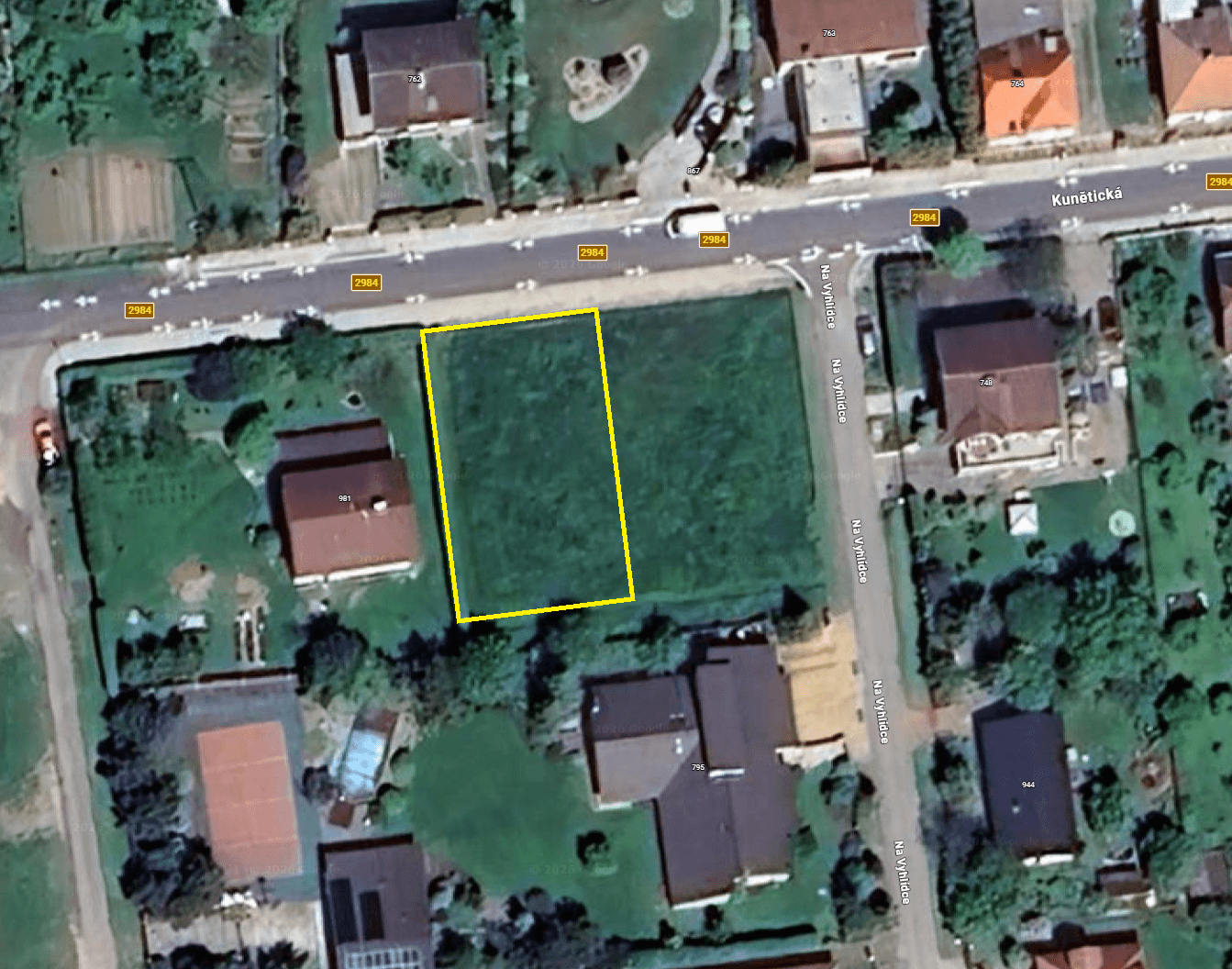 Prodej pozemku 650 m², Sezemice, Pardubický kraj Prodej pozemku 650 m², Sezemice, Pardubický kraj