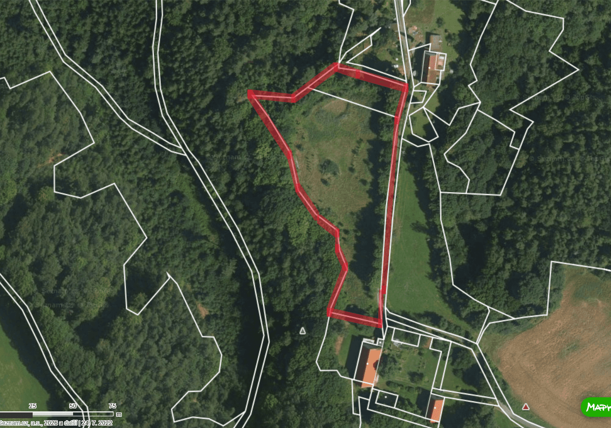 Prodej pozemku 7.636 m², Dobřeň, Středočeský kraj Prodej pozemku 7.636 m², Dobřeň, Středočeský kraj