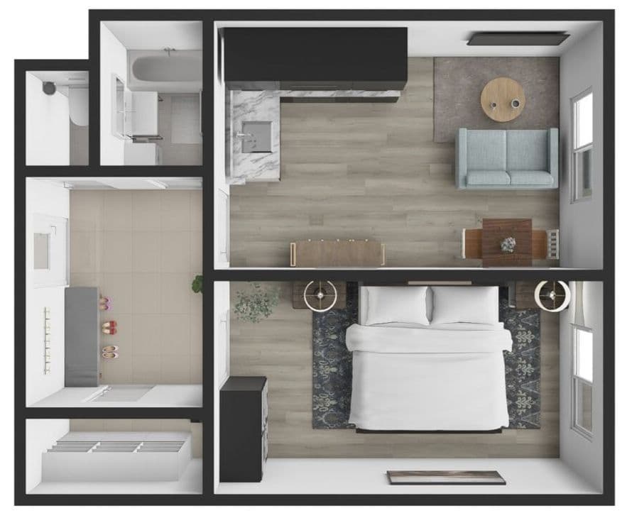Prodej bytu 2+kk 40 m², Makovského, Praha, Praha Prodej bytu 2+kk 40 m², Makovského, Praha, Praha