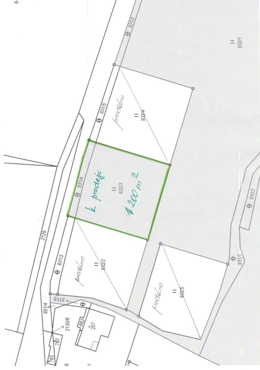 Prodej pozemku 1.200 m², Lipnice nad Sázavou, Kraj Vysočina Prodej pozemku 1.200 m², Lipnice nad Sázavou, Kraj Vysočina