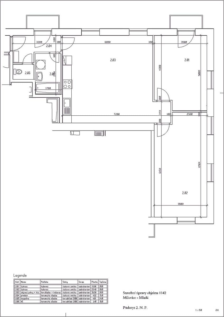 Prodej bytu 3+kk 86 m², Kaštanová, Milovice, Středočeský kraj Prodej bytu 3+kk 86 m², Kaštanová, Milovice, Středočeský kraj