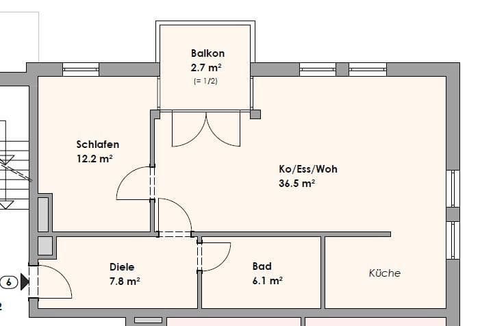 Pronájem bytu 2+1 66 m², Moosbauerplatz 8, Bad Endorf, Bavorsko Pronájem bytu 2+1 66 m², Moosbauerplatz 8, Bad Endorf, Bavorsko