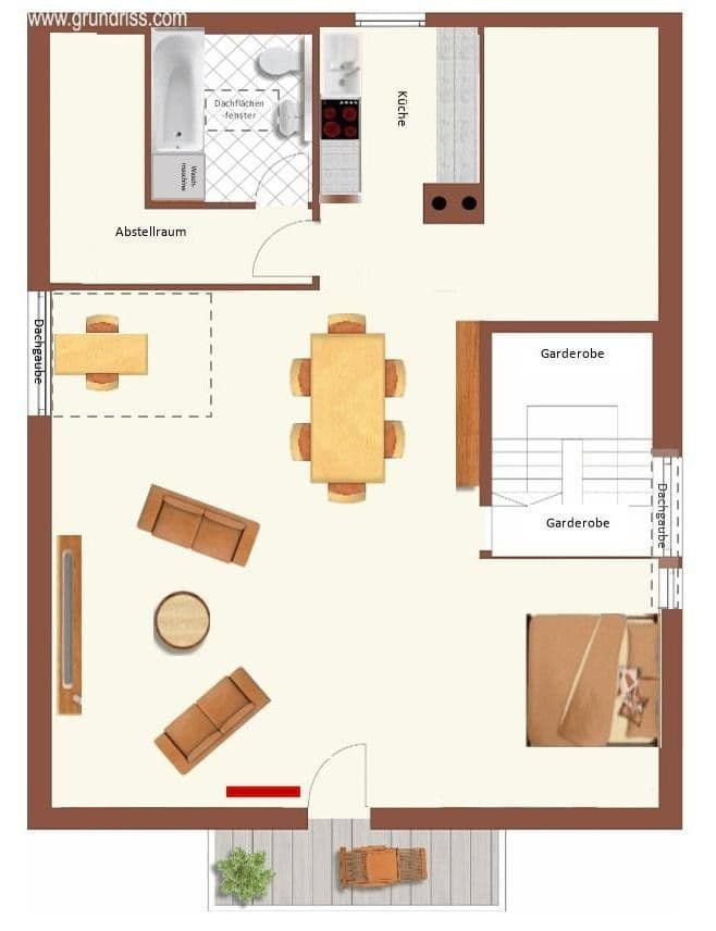 Prodej bytu 2+1 60 m², Adalbert-Stifter-Str. 1, Deggendorf, Bavorsko Prodej bytu 2+1 60 m², Adalbert-Stifter-Str. 1, Deggendorf, Bavorsko
