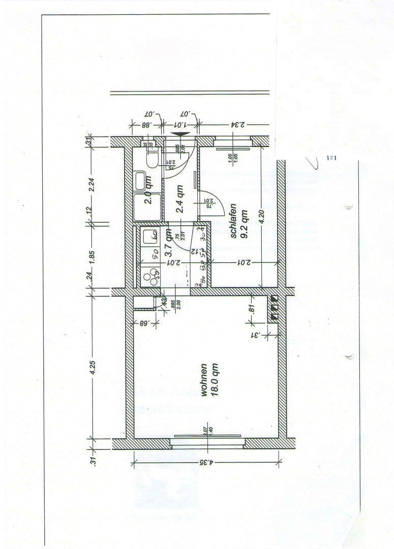 Prodej bytu 2+1 34 m², Henckellweg 4, Hannover, Dolní Sasko Prodej bytu 2+1 34 m², Henckellweg 4, Hannover, Dolní Sasko