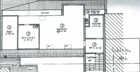 Pronájem bytu 3+1 101 m², Hofgasse 15, Florstadt, Hessen Pronájem bytu 3+1 101 m², Hofgasse 15, Florstadt, Hessen