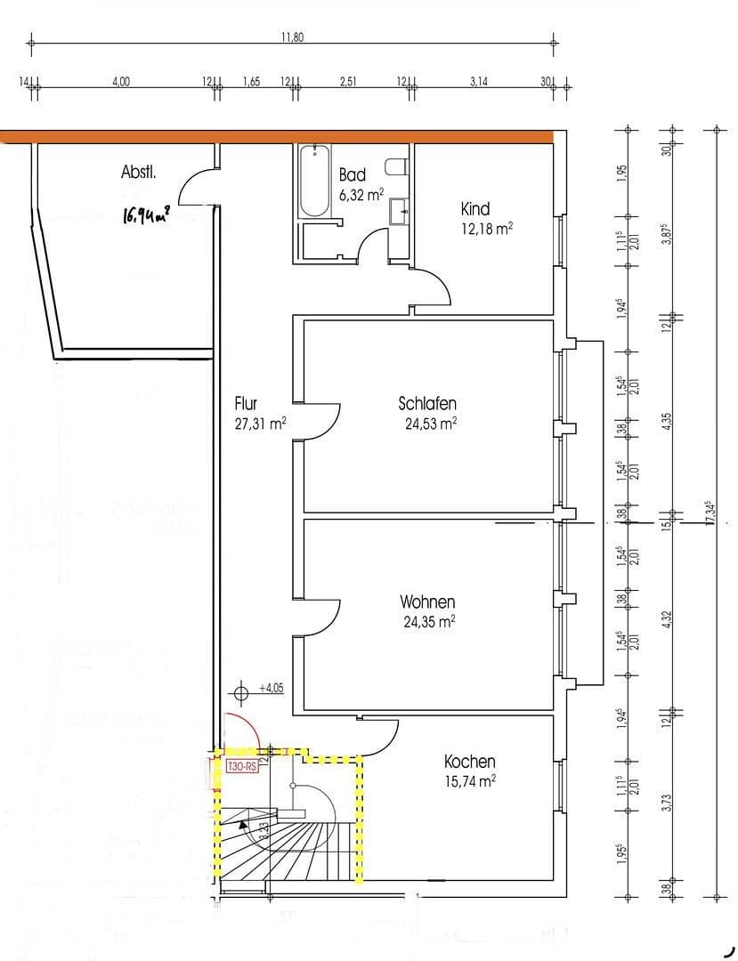 Pronájem bytu 3+1 110 m², Kolpingstr. 27, Vechta, Dolní Sasko Pronájem bytu 3+1 110 m², Kolpingstr. 27, Vechta, Dolní Sasko