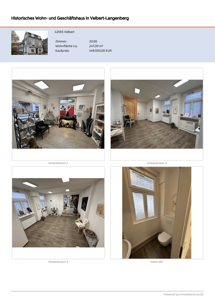 Prodej domu 247 m², pozemek 136 m², Velbert, Severní Porýní-Vestfálsko Prodej domu 247 m², pozemek 136 m², Velbert, Severní Porýní-Vestfálsko