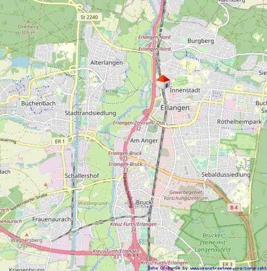 Prodej bytu 1+1 17 m², Westliche Stadtmauer Straße 50, Erlangen, Bavorsko Prodej bytu 1+1 17 m², Westliche Stadtmauer Straße 50, Erlangen, Bavorsko