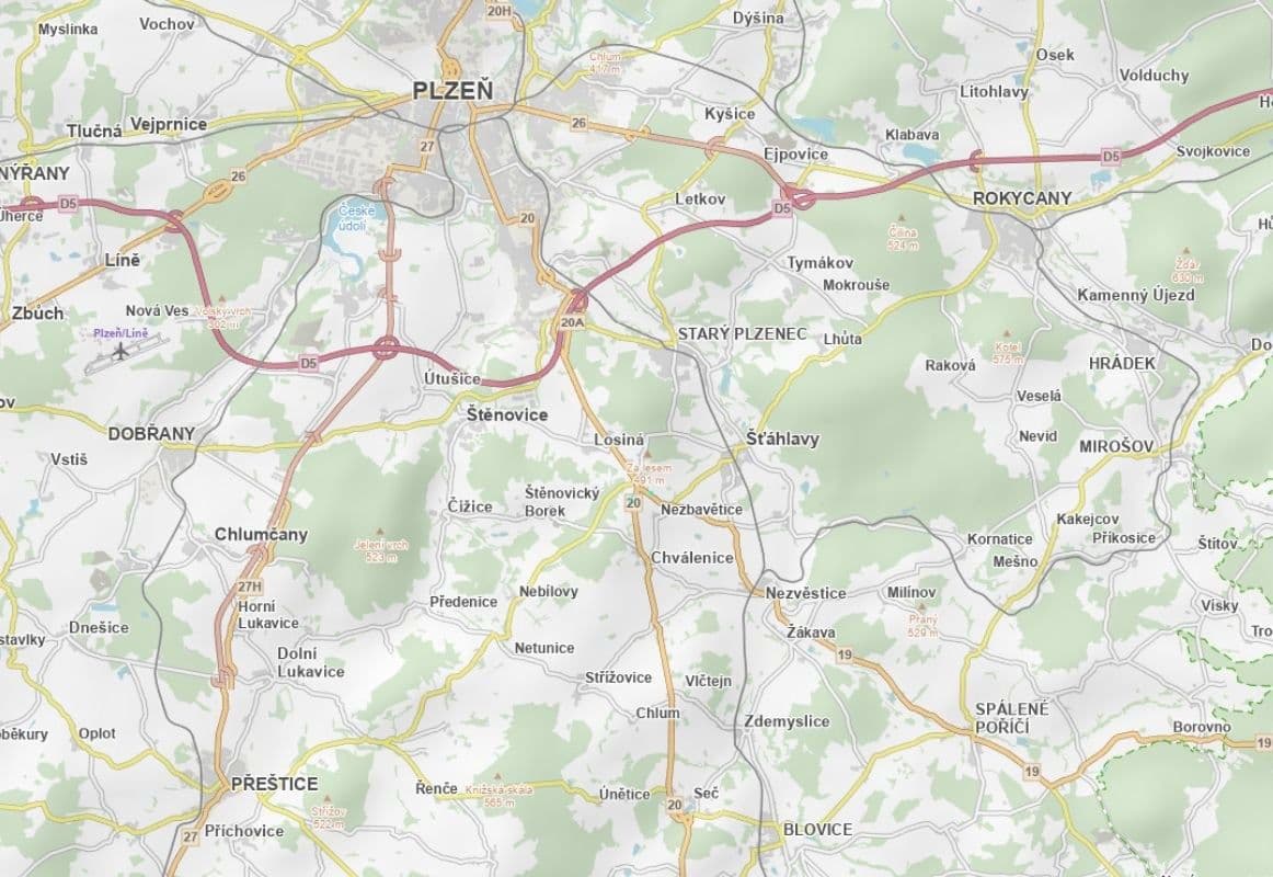 Prodej pozemku 14.616 m², Nezbavětice, Plzeňský kraj Prodej pozemku 14.616 m², Nezbavětice, Plzeňský kraj