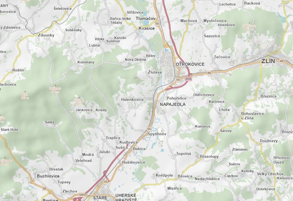 Prodej pozemku 5.779 m², Kudlovice, Zlínský kraj Prodej pozemku 5.779 m², Kudlovice, Zlínský kraj
