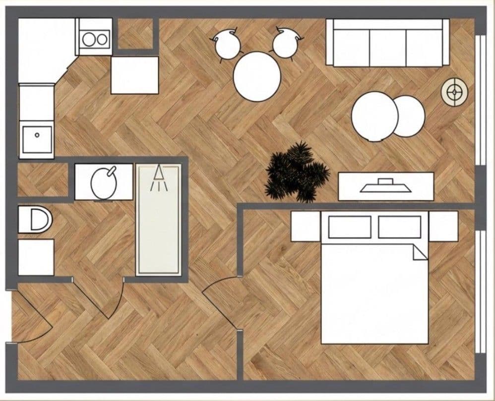 Prodej bytu 2+kk 43 m², Plickova, Praha, Praha Prodej bytu 2+kk 43 m², Plickova, Praha, Praha