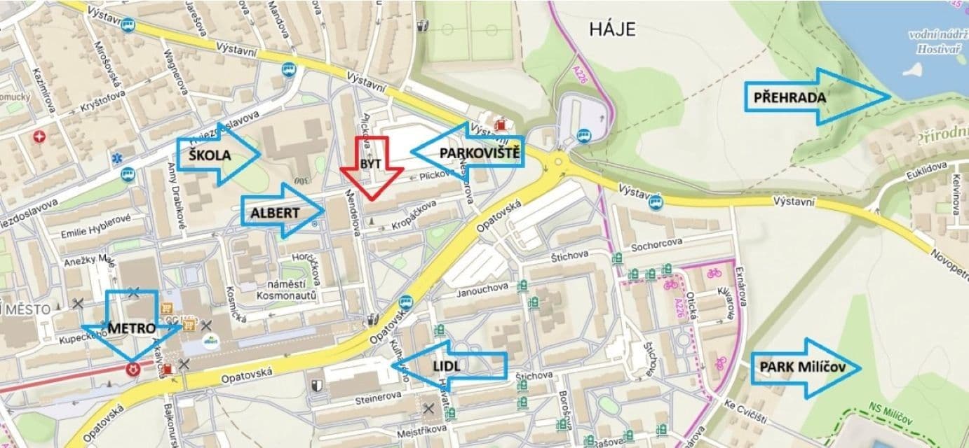 Prodej bytu 2+kk 43 m², Plickova, Praha, Praha Prodej bytu 2+kk 43 m², Plickova, Praha, Praha