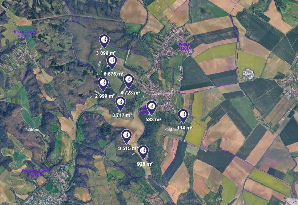 Prodej pozemku 20.363 m², Silůvky, Jihomoravský kraj Prodej pozemku 20.363 m², Silůvky, Jihomoravský kraj