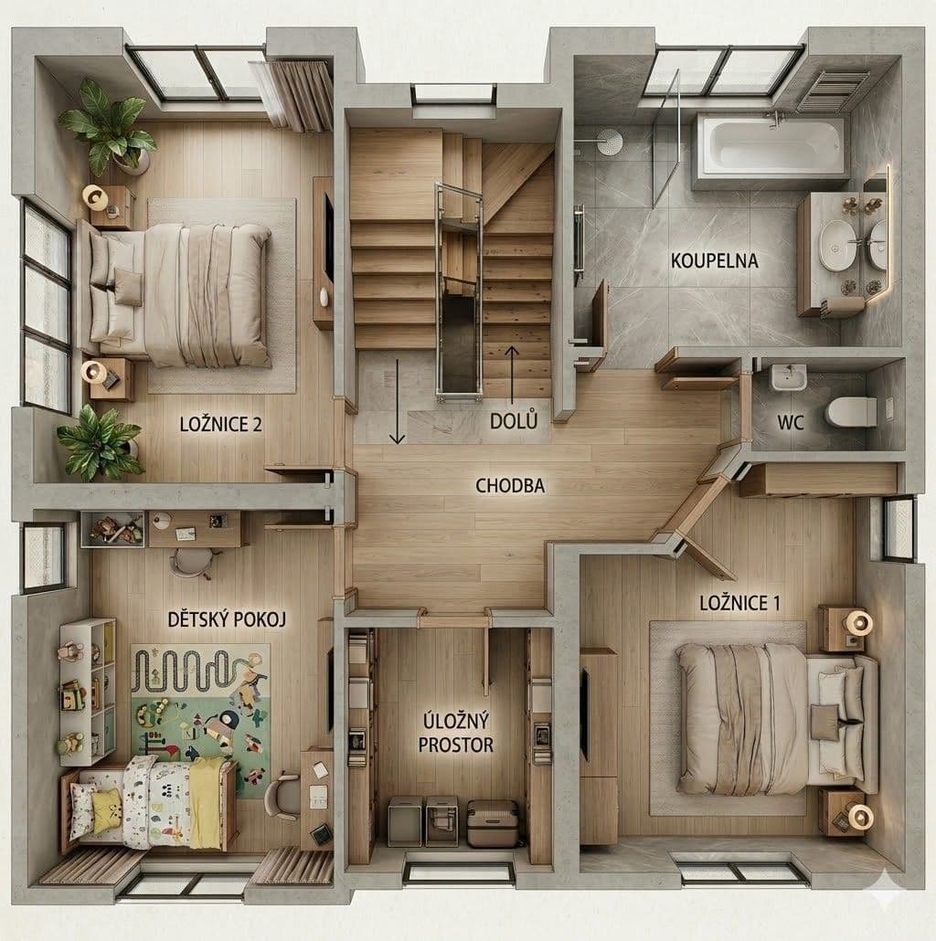 Prodej domu 115 m², pozemek 600 m², Staré Hodějovice, Jihočeský kraj Prodej domu 115 m², pozemek 600 m², Staré Hodějovice, Jihočeský kraj