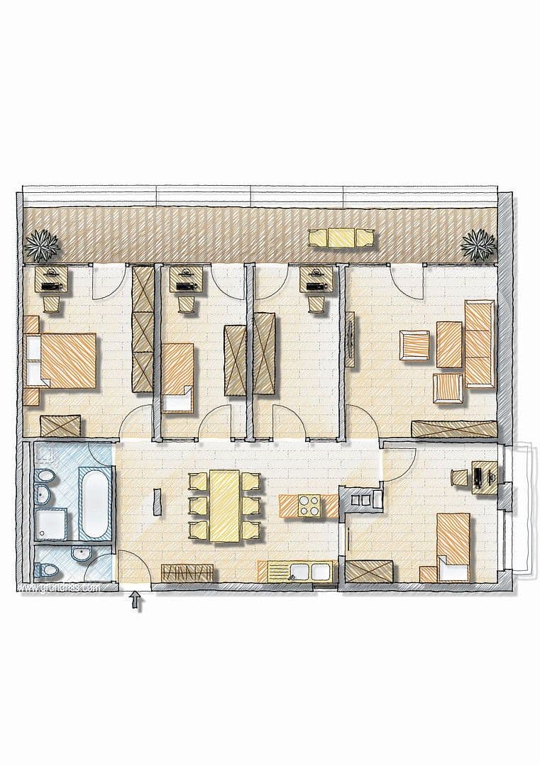 Prodej bytu 4+kk 121 m², München, Bavorsko Prodej bytu 4+kk 121 m², München, Bavorsko