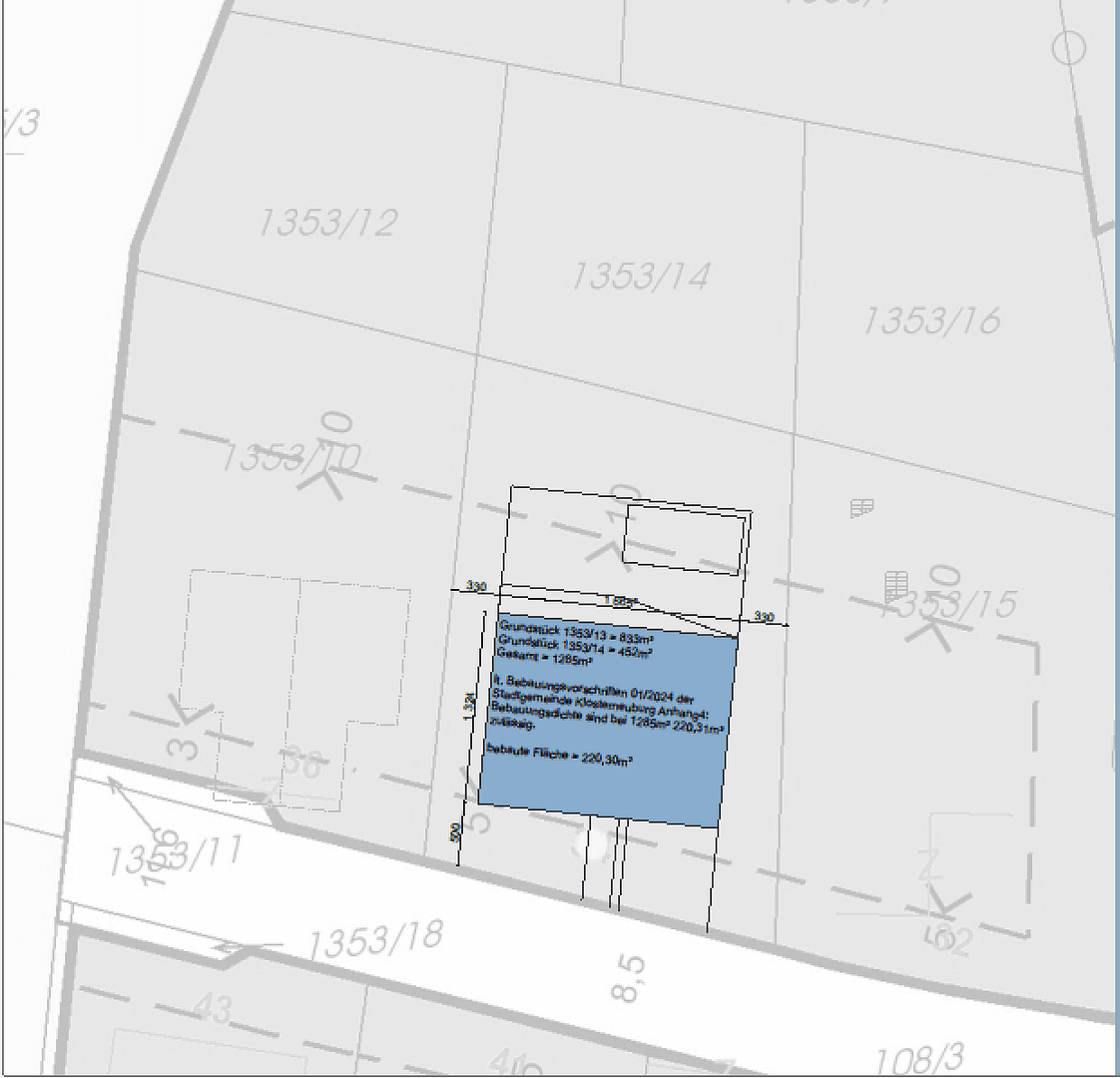 Prodej pozemku 1.285 m², Klosterneuburg, Kierling, Dolní Rakousko Prodej pozemku 1.285 m², Klosterneuburg, Kierling, Dolní Rakousko