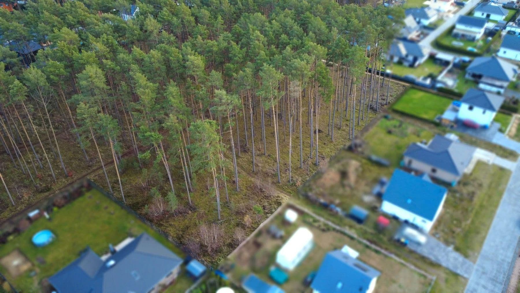 Prodej pozemku 1.163 m², Olof Palme Ring, Borkwalde, Braniborsko Prodej pozemku 1.163 m², Olof Palme Ring, Borkwalde, Braniborsko