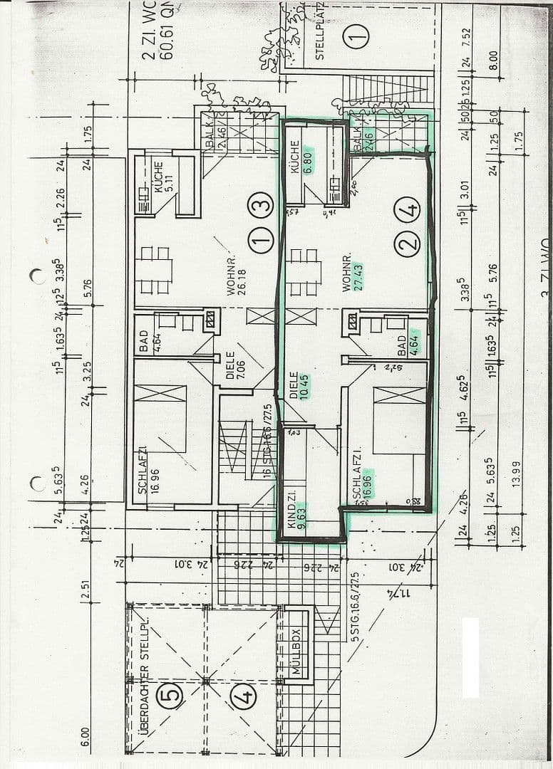 Prodej bytu 3+1 76 m², Dossenheim, Bádensko-Württembersko Prodej bytu 3+1 76 m², Dossenheim, Bádensko-Württembersko