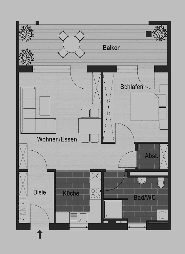 Pronájem bytu 2+1 68 m², Nürtingen, Bádensko-Württembersko Pronájem bytu 2+1 68 m², Nürtingen, Bádensko-Württembersko